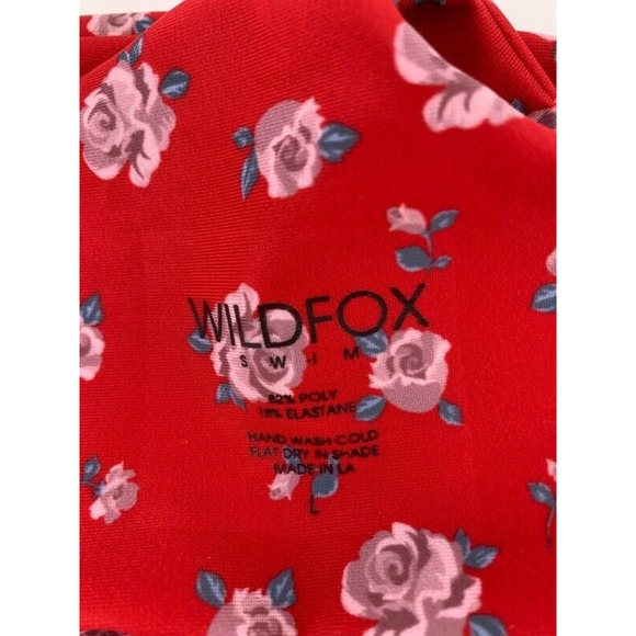 Wildfox Isabelle Bikini Top // Ditsy Rose // L - Picture 7 of 7
